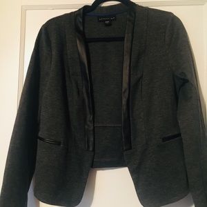 Open front blazer